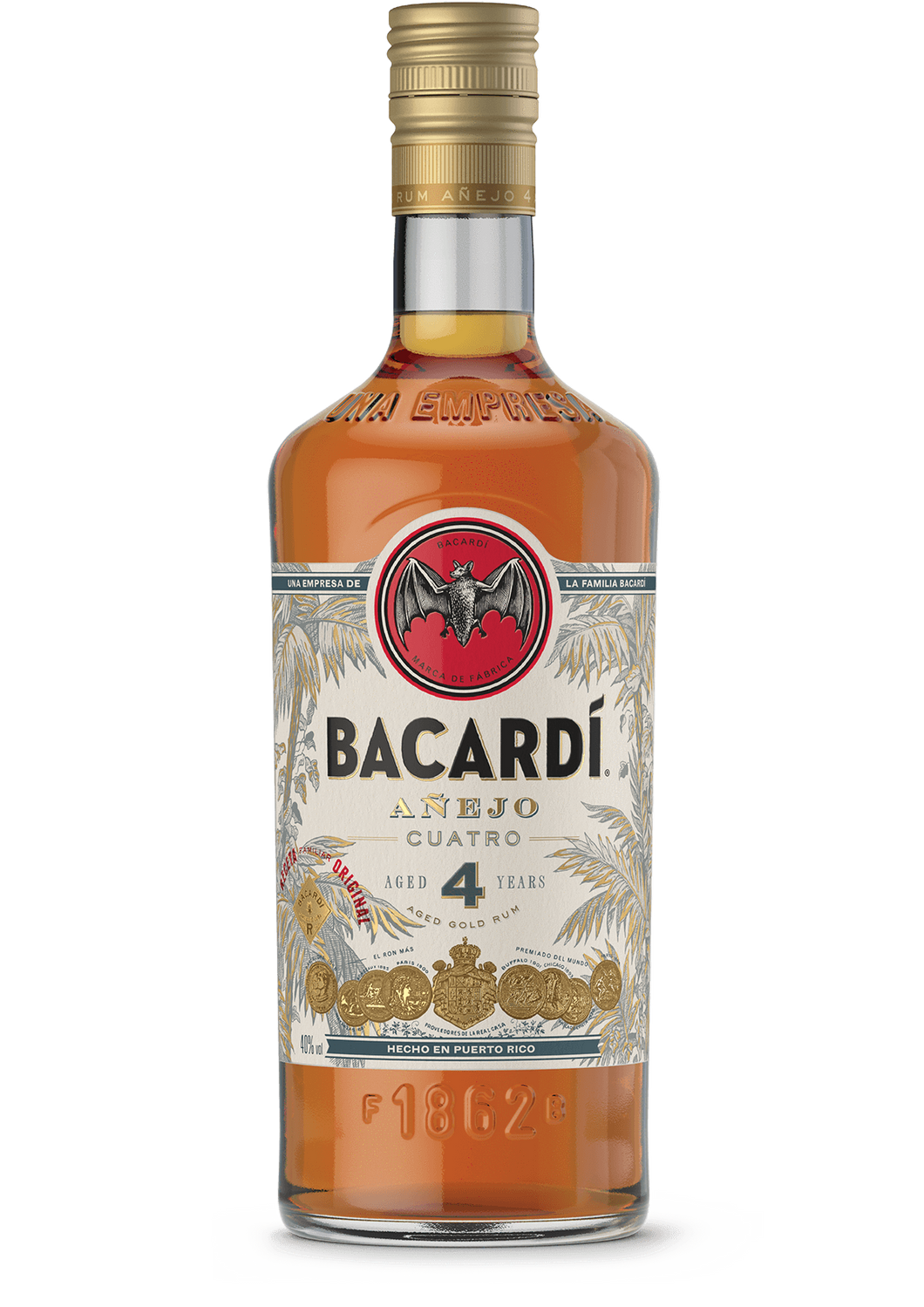 finespirits-Bacardi Rum Anejo 4 Jahre 40% 0,70l