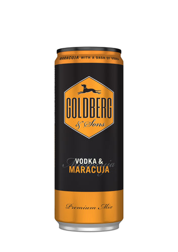 finespirits-Goldberg Vodka&Maracuja Dose 12x0,33l