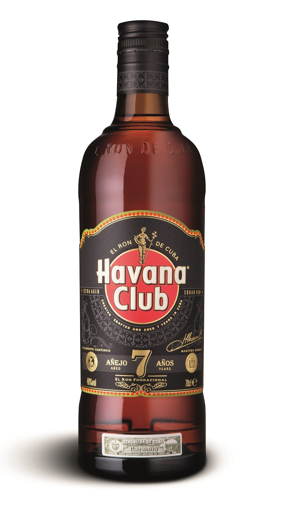 0,70l | finespirits 40% und weine Havana 7 Club – Jahre spirituosen