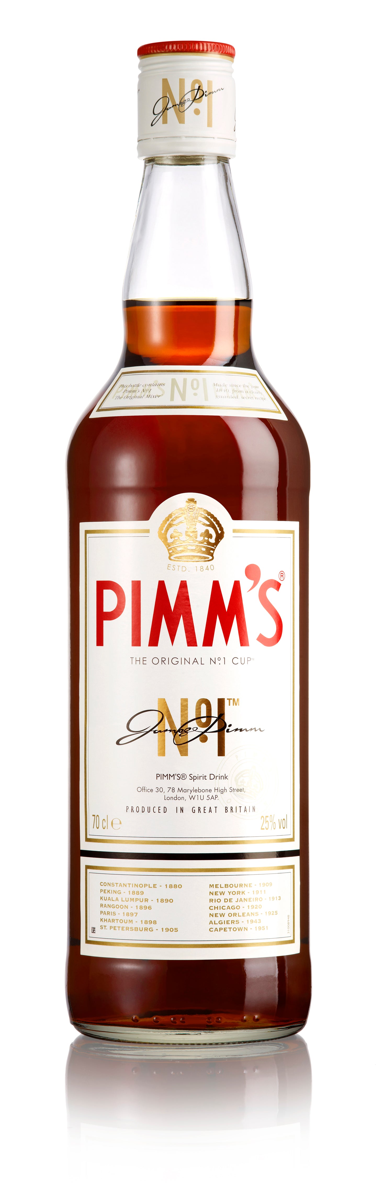 No.1 spirituosen Pimm\'s finespirits | 25% und weine – 0,70l